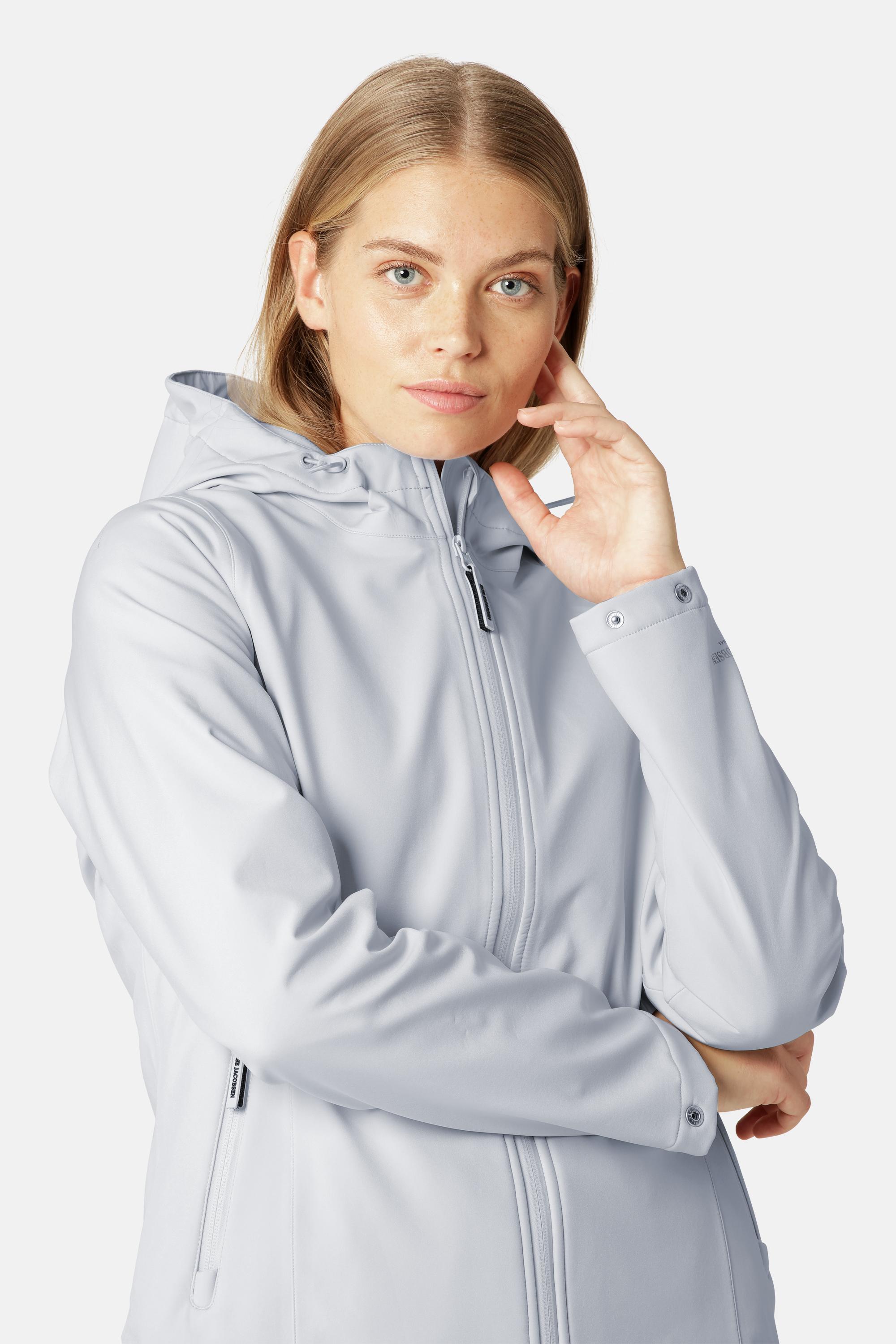 Kort Softshell Regnjacka - Heather